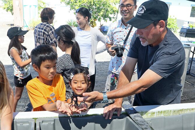 Abalone Farm Tour - Guides Carlos and Kai: what their teaching adds