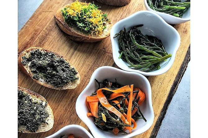 Abalone farm tour and tasting with coastal seaweed walk. Guided. 2 hours - The Abalone Farm Tour: Tanks, Sustainability, and Shucking