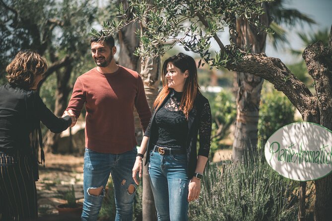 Alcamo Farm Animals and Aromatic Garden - Walking the olive grove, vineyard, and citrus paths