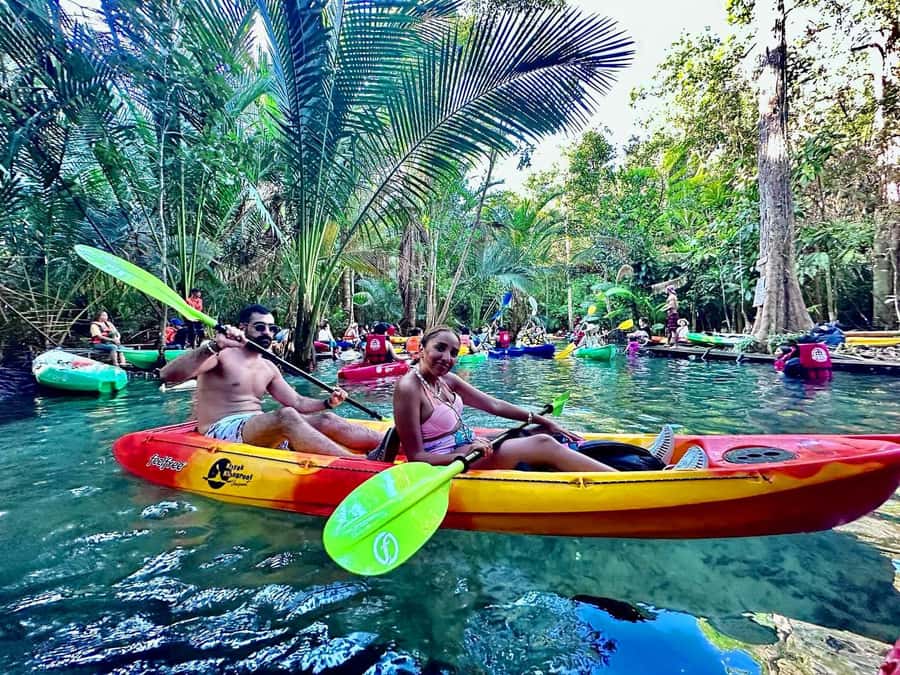 Ao Nang: Crystal Pool Kayaking, ATV, and Pineapple Farm Tour - Crystal Pool Swim and the Natural Fish Spa