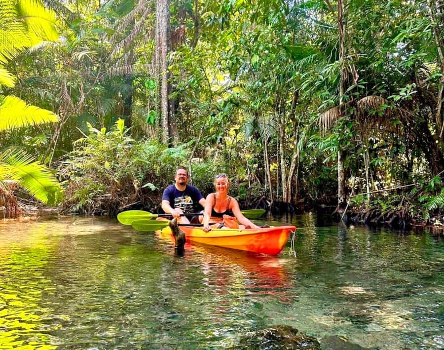 Ao Nang: Crystal Pool Kayaking, ATV, and Pineapple Farm Tour - ATV Riding Through Water, Jungle, and Mountain Trails