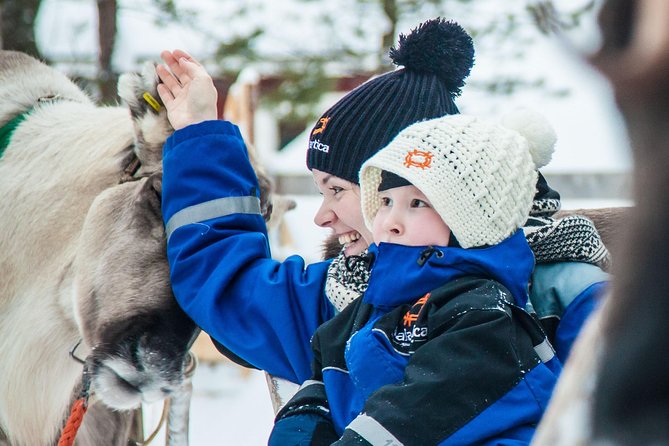 Arctic Delight - Visit to Santa's Village and snowmobiling to reindeer farm - Lunch and hot drinks: fueling the long day