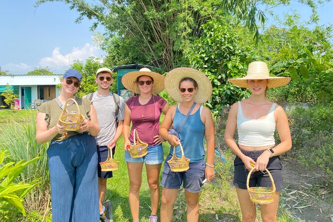 Baan Farm Thai Cooking School Chiangmai - The farm garden ingredient pickup: fresh, calm, and surprisingly motivating