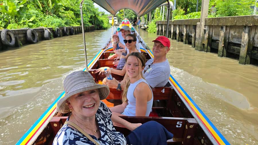 Bangkok Floating Market & Boat Ride to an Orchid Farm - Thai Food and Dessert Time on the Water