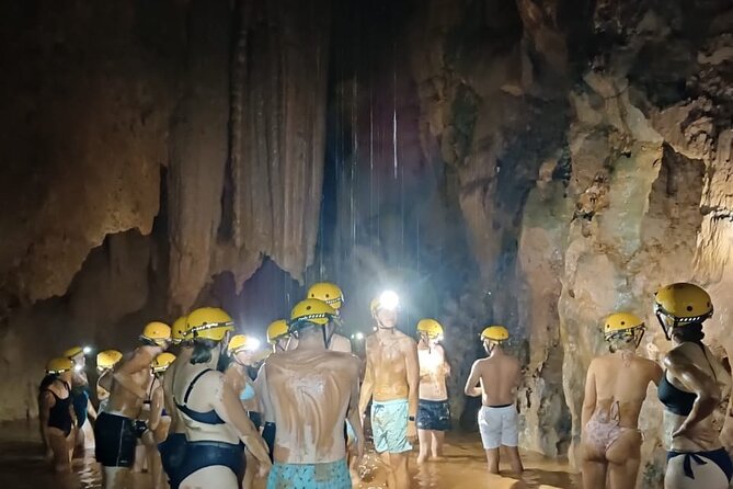 Botanic Garden - Paradise Cave - Zipline - Mudbath at Dark Cave - Paradise Cave: Electric Car Access and the 570-Step Climb
