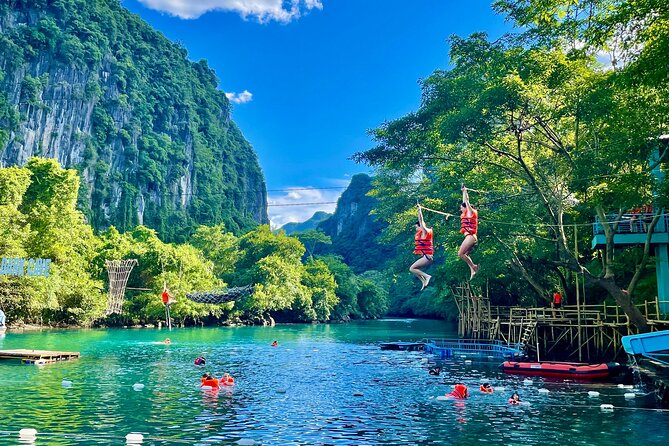 Botanic Garden - Paradise Cave - Zipline - Mudbath at Dark Cave - Hotel Pickup, Small Group Size, and How the Day Runs