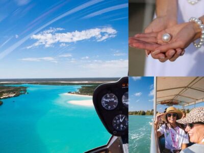 Broome: Helicopter Flight and Willie Creek Pearl Farm Tour - Hotel pickup, then straight into the action
