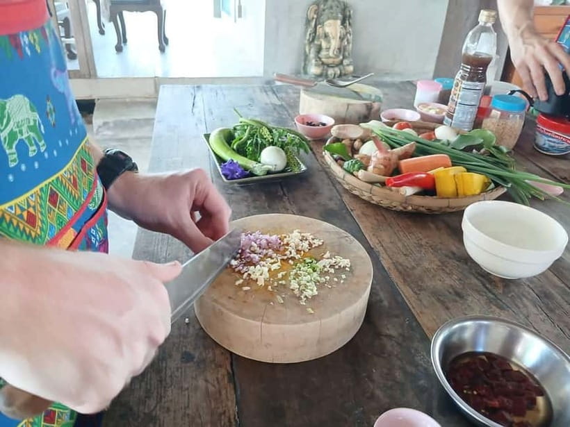 Chiang Mai : Cook in Farm, Market tour & Go by a Local Train - What you get to eat, and how the PDF recipe helps
