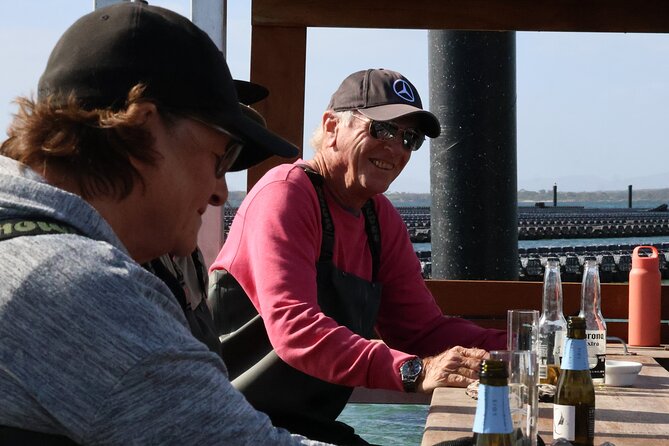 Coffin Bay Oyster Farm Wading Tour & Tasting Experience - Shucking lesson: Pacific and Angasi in your hands