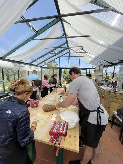 Cooking class in our family farm in Chianti with lunch - Putting it all together: appetizers, courses, and dessert