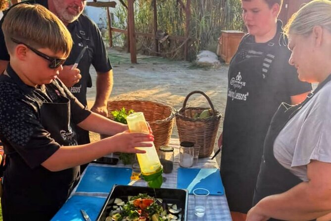 Cooking Class Sunset Dinner and Tour in Paros Farm - Small groups and that farm-location reality check