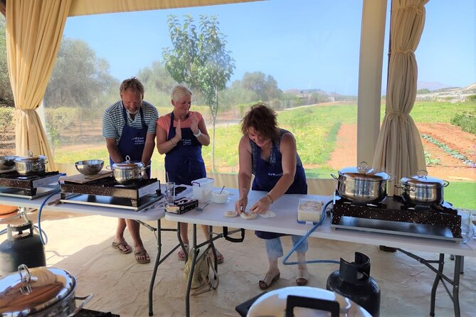 Cretan Cooking Class and Olive Oil Tasting - The Full Meal, Wine, Leftovers, and What You Take Home