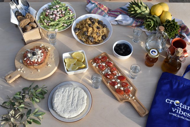 Cretan Farm Tour with Cheese-Making, Olive Oil Tasting & Picnic - Picnic Lunch: Raki, Sarikopita, and Garden Bites