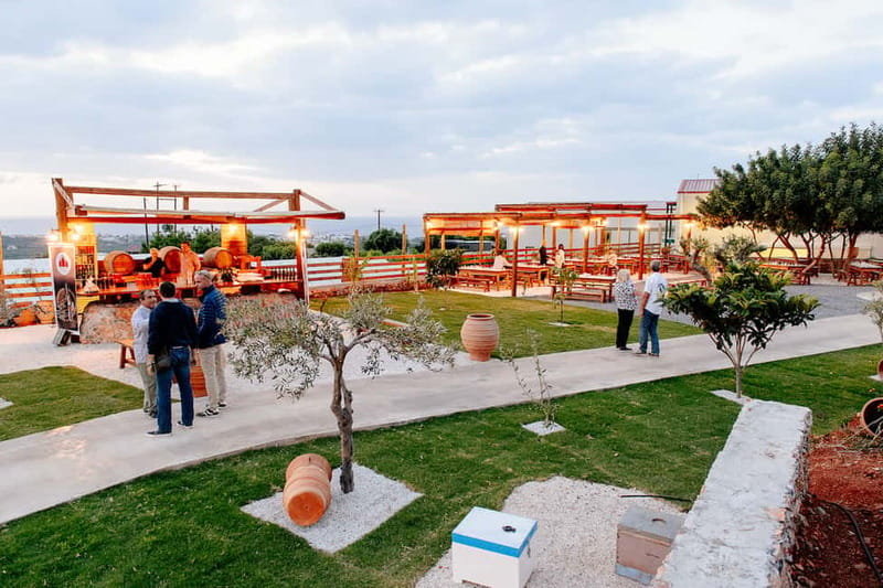 Crete: Olive Oil Festival, Farm Dinner, Live Show & Pickup - Sissi Village Farm Start: bees, honey, and local rhythm