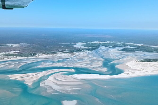 Cygnet Bay Sea Safari & Pearl Farm Tour Scenic Flight - Flying back over Broome’s coastline: Cable Beach and the bays in between