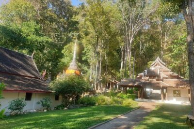Doi Suthep Temple, Pha Lat Temple, Sticky Waterfall, Orchid farm - Wat Pha Lat: A Peaceful Thai-Burmese Temple in the Jungle
