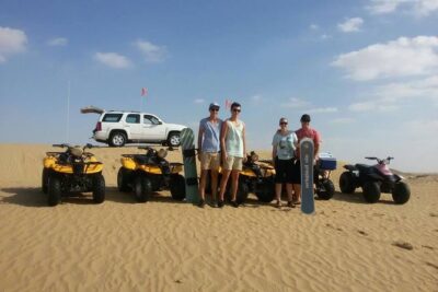 Dubai Desert Morning Tour in 4WD Vehicle: Camel Ride, Quad Bike Tour, Sandboarding, and Camel Farm - Quad Biking on Morning Dunes: Fun, Fast, and Guided