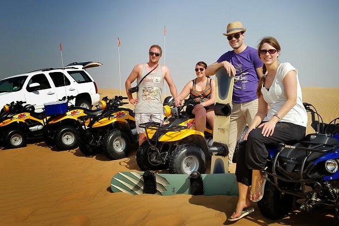 Dubai Desert Morning Tour in 4WD Vehicle: Camel Ride, Quad Bike Tour, Sandboarding, and Camel Farm - Who This Tour Suits (and Who Should Skip It)
