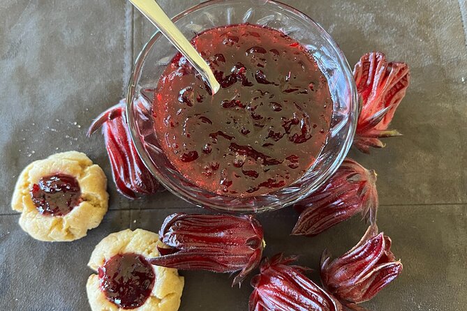 Edible Hibiscus Guided Farm Tour (Big Island) - The Guided Tasting: Hibiscus Tea, Syrup Flowers, Preserves, and More