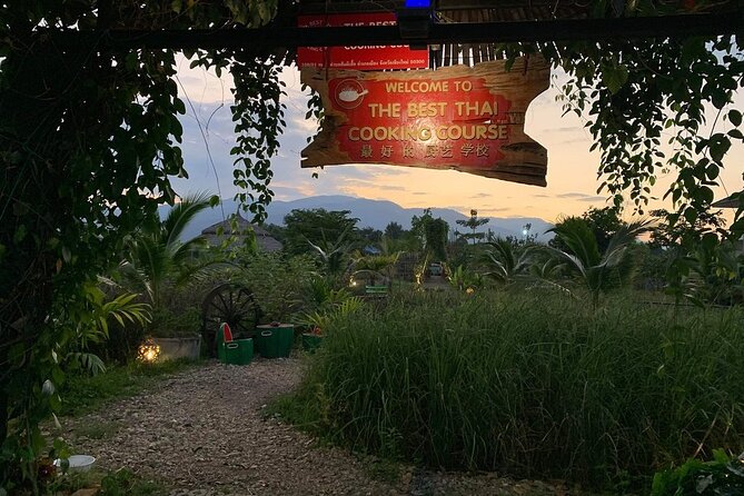 Evening Cooking Class in Organic Farm with Local Market Tour - The hands-on menu: six dishes, including the papaya salad and mango sticky rice moment