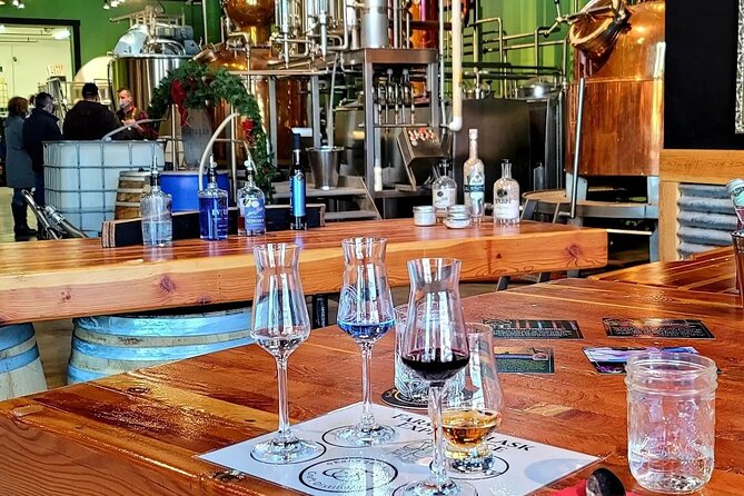 Farm-to-Flask Tasting Experience in Vernon - The Guided Tasting of 4 Spirits: A Simple Way to Compare