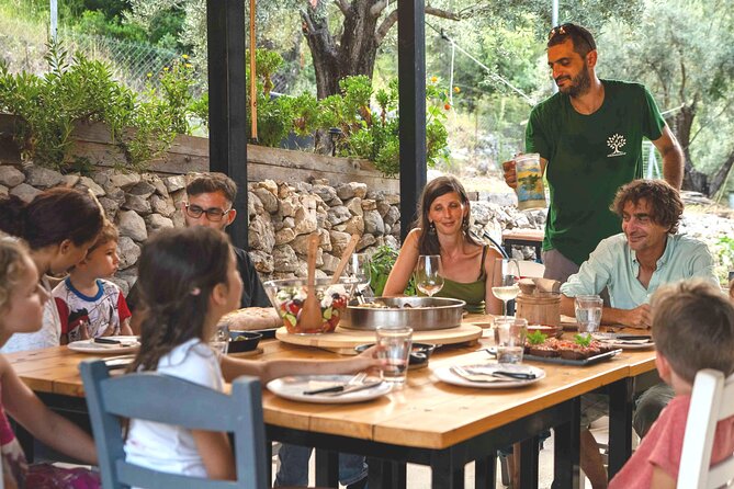 Farm-to-Table Greek Slow Food Private Dining @ Ledkada Micro Farm - After the Walk: How the Open-Air Kitchen Changes the Mood
