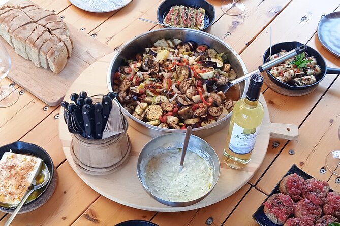 Farm-to-Table Greek Slow Food Private Dining @ Ledkada Micro Farm - The 7-Course Greek Menu Built from Garden Signature Vegetables