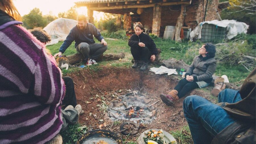 Farm to Table: With a local farmer family - Eating Under a Neem Tree: The Group Feast That Ties It All Together