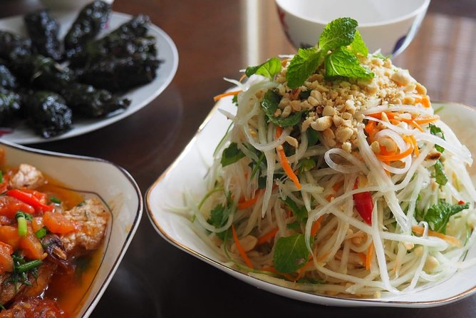 Farm tour & Home cooking class with local family in Hanoi - The food experience: lunch, dinner, and no hunger math