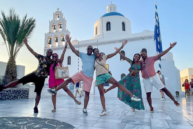 Flavors of Santorini: Farm-to-Table Meal Wine & Authentic Village - Profitis Ilias Monastery: 360° views and a sunset that feels calmer