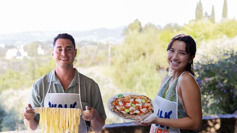 Florence: Pizza or Pasta Class with Gelato at a Tuscan Farm - From Santa Maria Novella to the Farm: The Ride Sets the Tone
