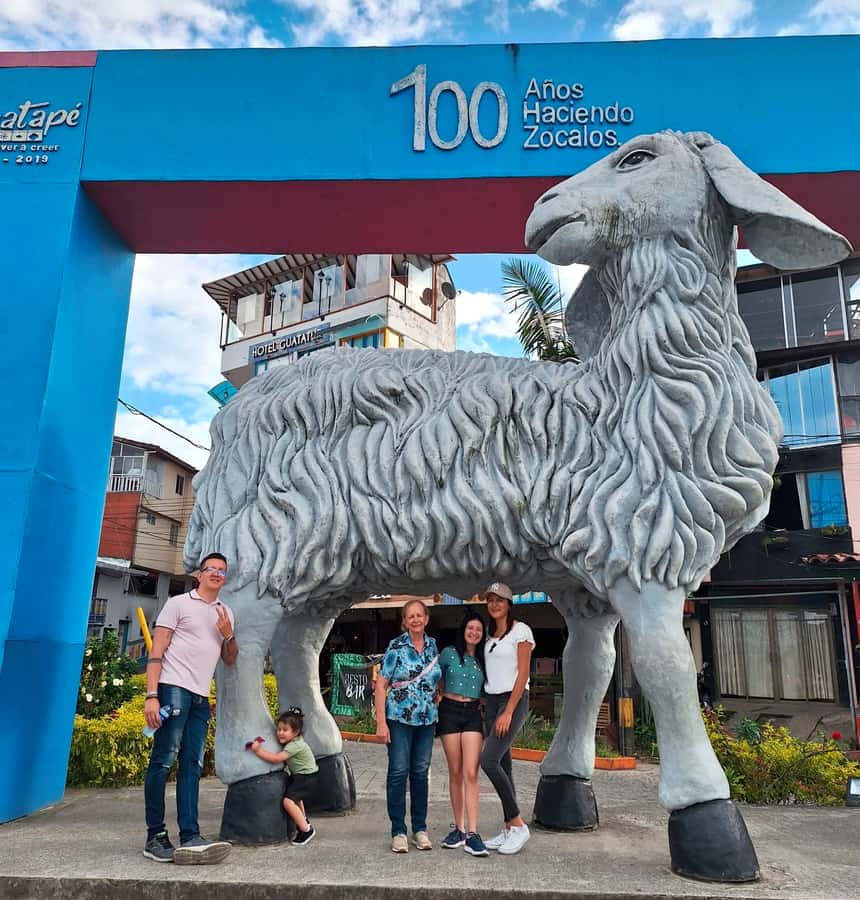 From Medellin: Guatapé & Peñol Rock with Boat & farm animals - Peñol Rock: the 700+ steps choice (and the top is worth planning for)