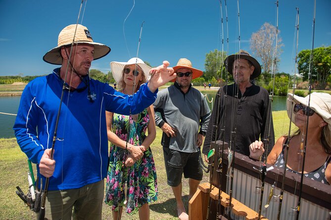 Hook-A-Barra Fishing and Farm Activity - From the Big Pond to Your First Bite