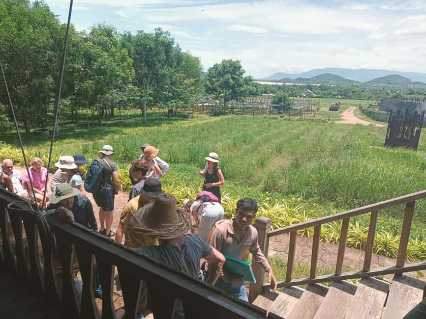 Kampot Pepper farm Enjoy Tour & Testing our process 4 free - Salt fields and the café with a view: resting without ending the day