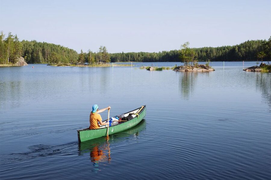 Lapland: Canoeing Trip with Reindeer and Husky Farm Tour - A real Lapland animal-and-water day (390 minutes) without the rush