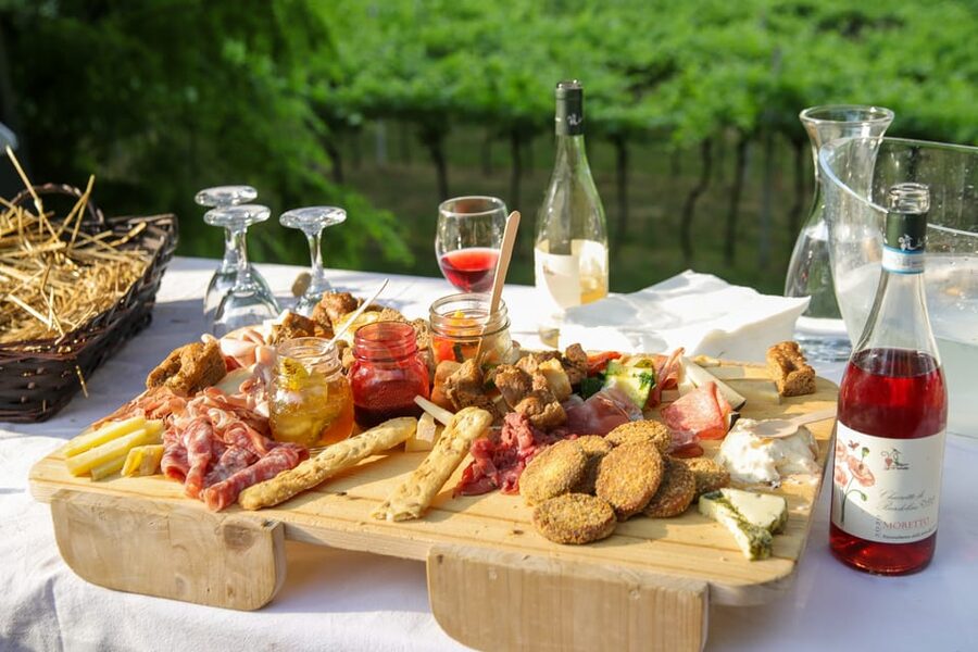 Lazise: Biodynamic Farm Tour and Natural Wine Tasting - The Terrace Tasting: Four Wines, Veronese Pairings, and a View