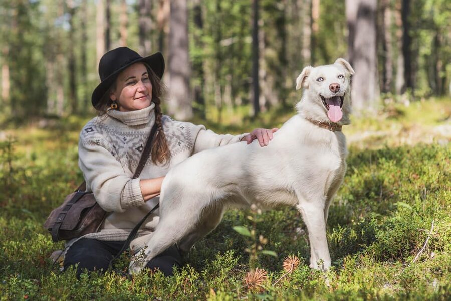 Levi: Horse and Husky Farm Visit with Juice and Cookies - Finding the Farm Life Behind Levi’s Winter Glow