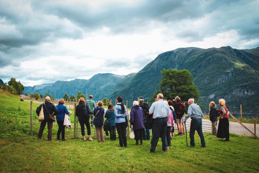 Ljøen, Hellesylt: Ljøen Farm Tour - Coffee, Tea, and Norwegian Waffles: The Right Comfort Break