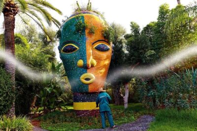 Marrakech: Anima Garden, Saffron Farm and Ourika Valley Trip - Anima Garden and André Heller’s sculpted garden worlds