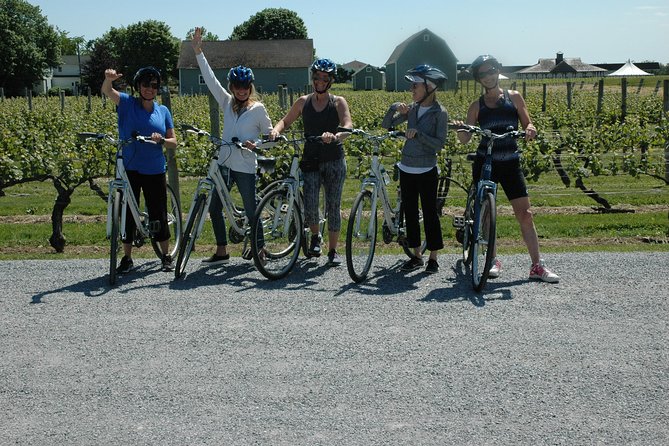 Mattituck Bike Wine Country and Fruit Orchard Tour - The Crushed Olive: herb-infused olive oil and fine vinegar tasting