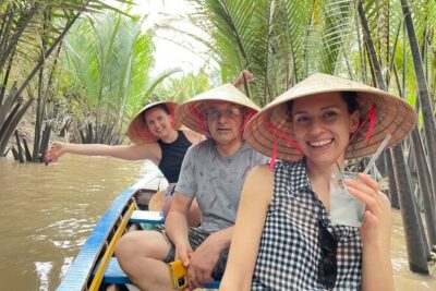 Mekong Delta Nature Cano-Kayak-Cycling & Fishing Private Day Trip - Family Tiny Garden: the farm base where the day begins to make sense