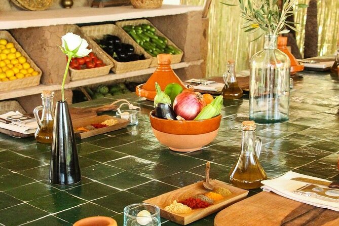 Moroccan Cooking Class In Farm with Transfer Marrakech - Vegan and Vegetarian Options: Real Flexibility, Not Just a Label