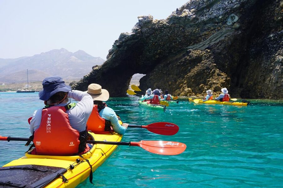 Naxos: Kampos Farm Sea Kayak Tour with Snorkeling & Picnic - From organic soil to Aegean coves: the Land-and-Sea idea
