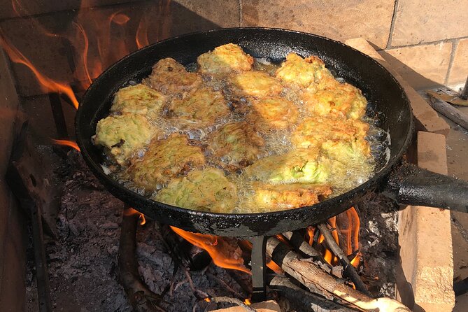 Naxos Perivoli Farm Experience & Wood-fire Cooking Class - Outdoor cooking reality check: flies, heat, and weather