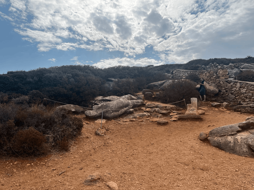 Naxos: Private E-Bike Tour with Farm Lunch - Lunch at the local tavern: PDO farm cheese and a real farm menu