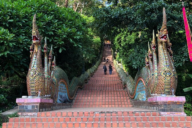 One Day Tour Doi Suthep Temple, Palad Temple, Orchid Farm, Longneck hill tribe village (Private tour) - Bai Orchid and Butterfly Farm: A Quick Reset from Temples