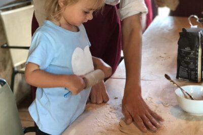 Organic cooking class with a sommelier in an Olive and wine farm - The Welcome Coffee and the Olive Oil Tasting Lesson