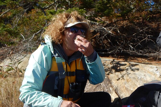Oyster Farm & Complimentary Tasting Sea Kayak Tour in Casco Bay - The island oyster tasting: sauces, shucking basics, and a break from paddling