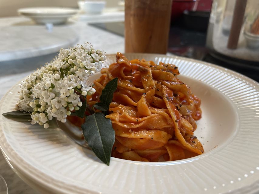 Paciano: Organic Cooking Class at a Farm with Lunch & Wine - Lunch at the Table: What You Made, With Wine