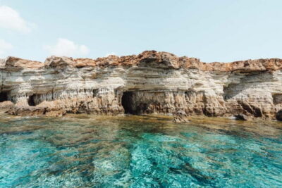 Paphos: Avakas Gorge & Turtle Bay Jeep Tour with Donkey Farm - Agios Georgios Church: a quick stop with a real sense of place